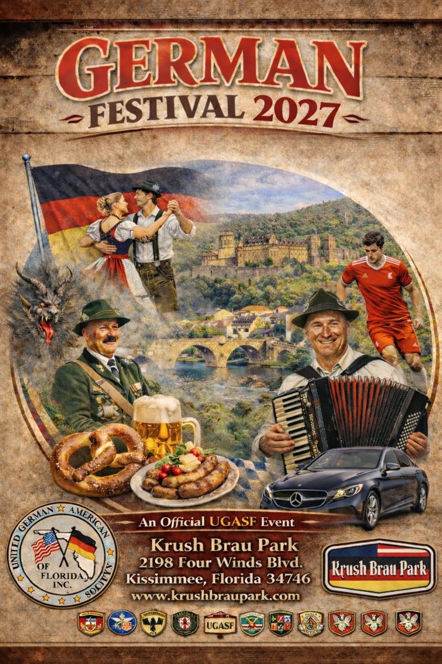 German Festival 2027 at Krush Brau Park, Kissimmee