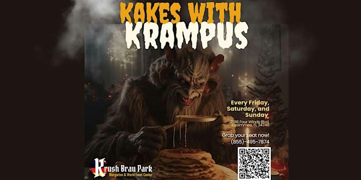 Kakes with Krampus at Krush Brau Park, Kissimmee