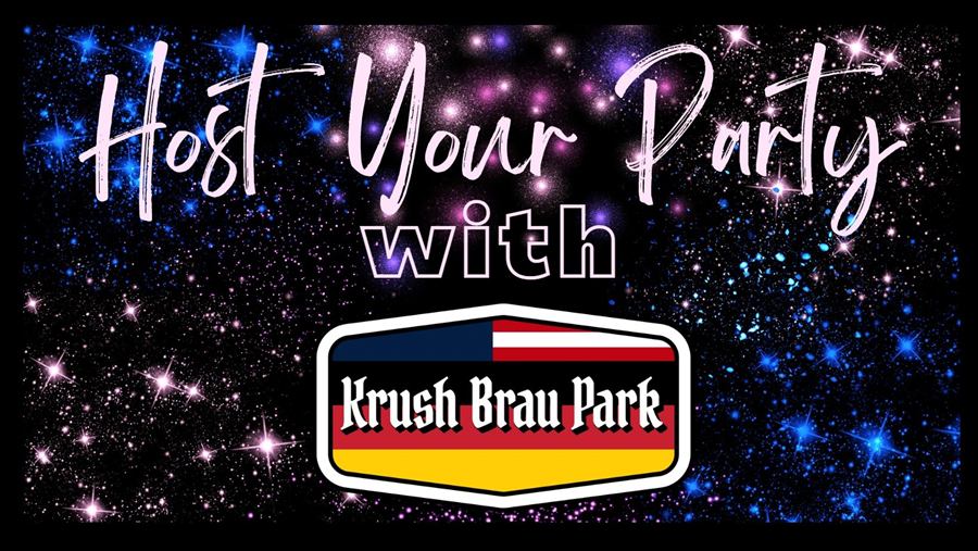 Private party set up at Krush Brau Park